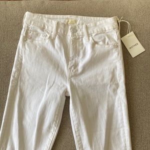 Mother white jeans new with tags! Size 25.